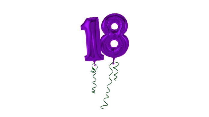 Happy 18th birthday…to us!
